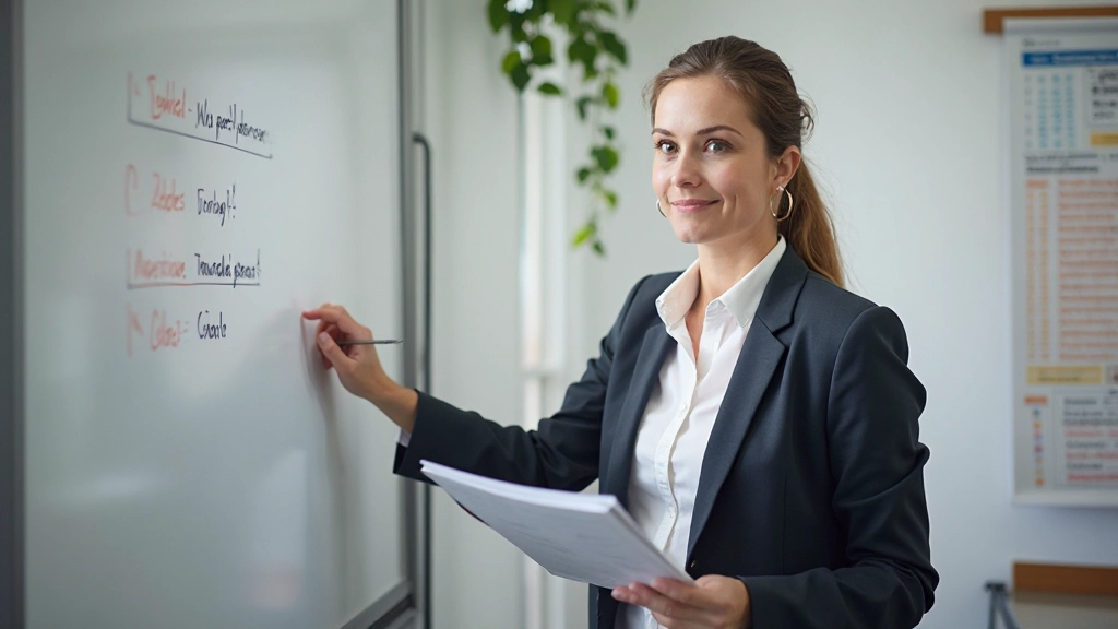 Professioneel beeld van Nederlandse taalstructuur met grammaticale elementen en zinnen