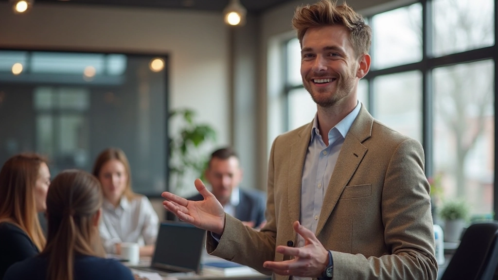 Succesvolle taalstudent die geavanceerd Nederlands beheerst